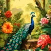 Peacock Couple Diamond Painting