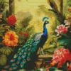 Peacock Couple Diamond Painting