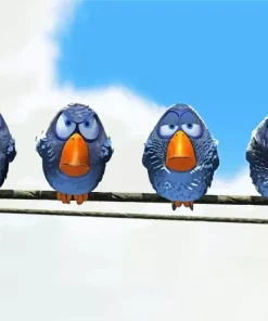 Pixar For The Birds Diamond Painting