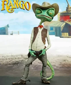Rango Cowboy Diamond Painting