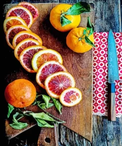 Red Orange Fruit Diamond Painting