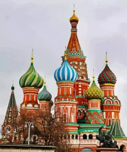 Red Square Moscow Diamond Painting
