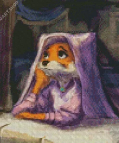 Sad Lady Marian Diamond Painting