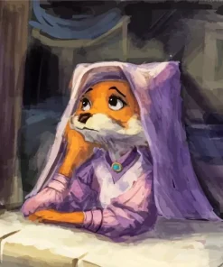 Sad Lady Marian Diamond Painting