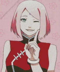 Sakura Haruno Diamond Painting