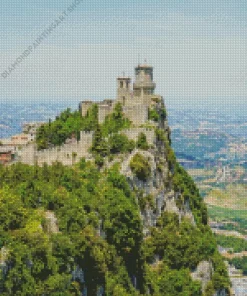 San Marino Guaita Tower Diamond Painting