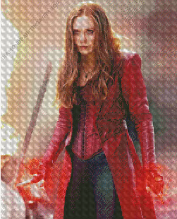 scarlet witch Diamond Paintings Scarlet Witch Diamond Painting