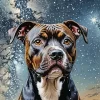 Staffordshire Dog Diamond Painting