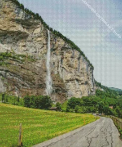 Staubbach Waterfall Diamond Painting