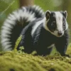 Striped Skunk Diamond Painting