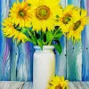 Sunflowers In A Vase Diamond Painting