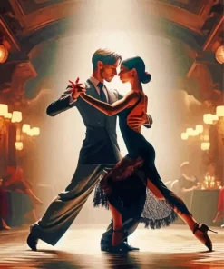 Tango Dancer Diamond Painting