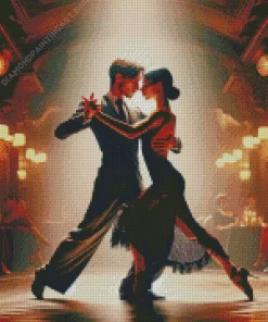 Tango Dancer Diamond Painting