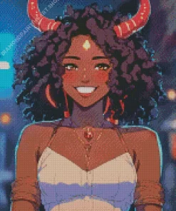 Taurus Girl Diamond Painting