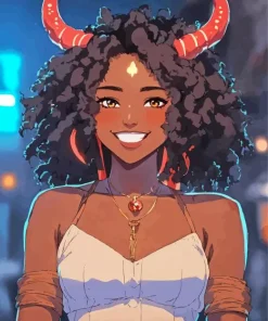 Taurus Girl Diamond Painting