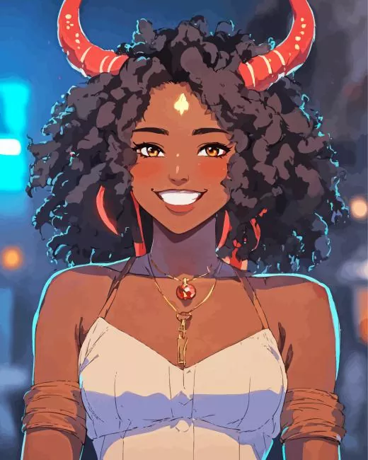 taurus girl Diamond Paints Taurus Girl Diamond Painting