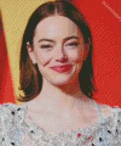 The Actress Emma Stone Diamond Painting