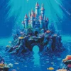 Underwater Castle Diamond Painting