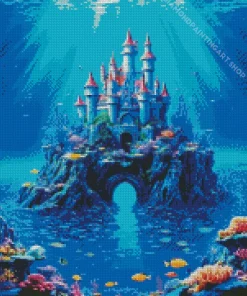 Underwater Castle Diamond Painting