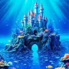Underwater Castle Diamond Painting