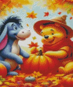 Winnie The Pooh Fall Diamond Painting