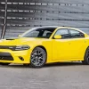 Yellow Dodge Charger Daytona Diamond Painting