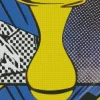 Yellow Vase Diamond Painting