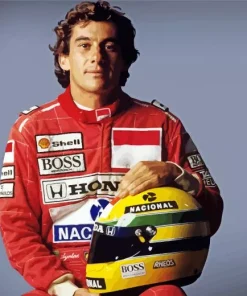 Ayrton Senna Diamond Painting