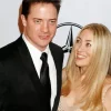 Brendan Fraser And His Wife Diamond Painting