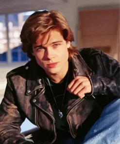 Young Brad Pitt Diamond Painting