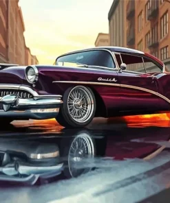 1953 Buick Car Diamond Painting