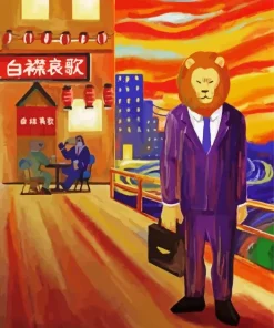Africa Salaryman Poster Diamond Painting