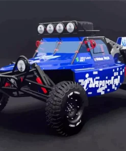 Blue Buggy Diamond Painting