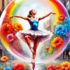 Bubble Ballerina Diamond Painting