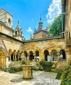 Budapest Dracula Castle Diamond Painting