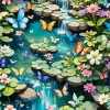 Butterfly Garden Diamond Painting