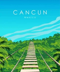 Cancun Mexico Diamond Painting
