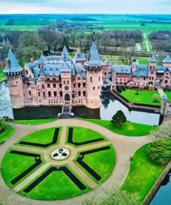 Castle De Haar Diamond Painting