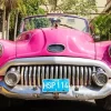 Classic Pink Buick Diamond Painting