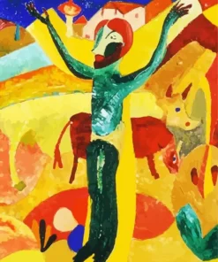 Crucifixion Heinrich Campendonk Diamond Painting