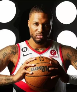 Damian Lillard Diamond Painting