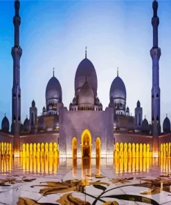 Grand Bur Dubai Masjid Diamond Painting