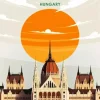 Hungary Budapest Poster Diamond Painting