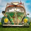 Old Bug Car Diamond Painting