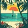 Punta Cana Dominican Republic Poster Diamond Painting