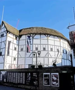 Shakespeares Theatre Globe Diamond Painting