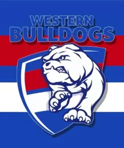 Western Bulldogs Emblem Diamond Painting