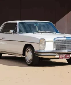 White C114 Mercedes Diamond Painting