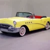 Yellow 1955 Buick Skylark Diamond Painting