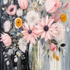 Aesthetic Flower In Glass Vase Art Diamond Painting